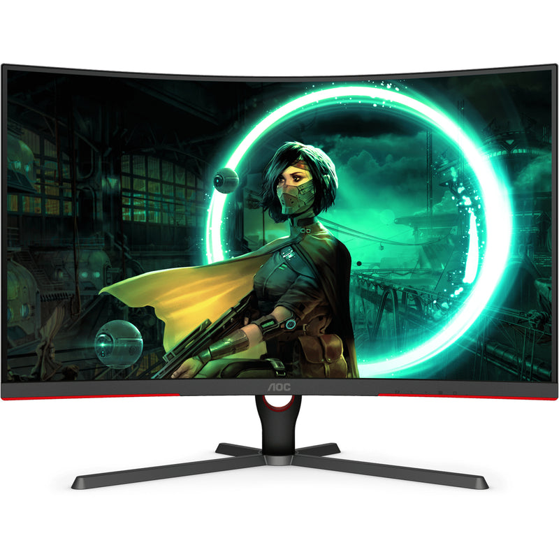 AOC CQ32G3SE 31.5" QHD 165Hz Curved R1000 Gaming Monitor