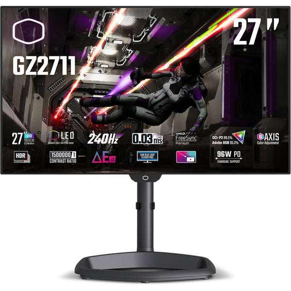 Cooler Master TEMPEST CMI-GZ2711 27" QHD 240Hz OLED Gaming Monitor