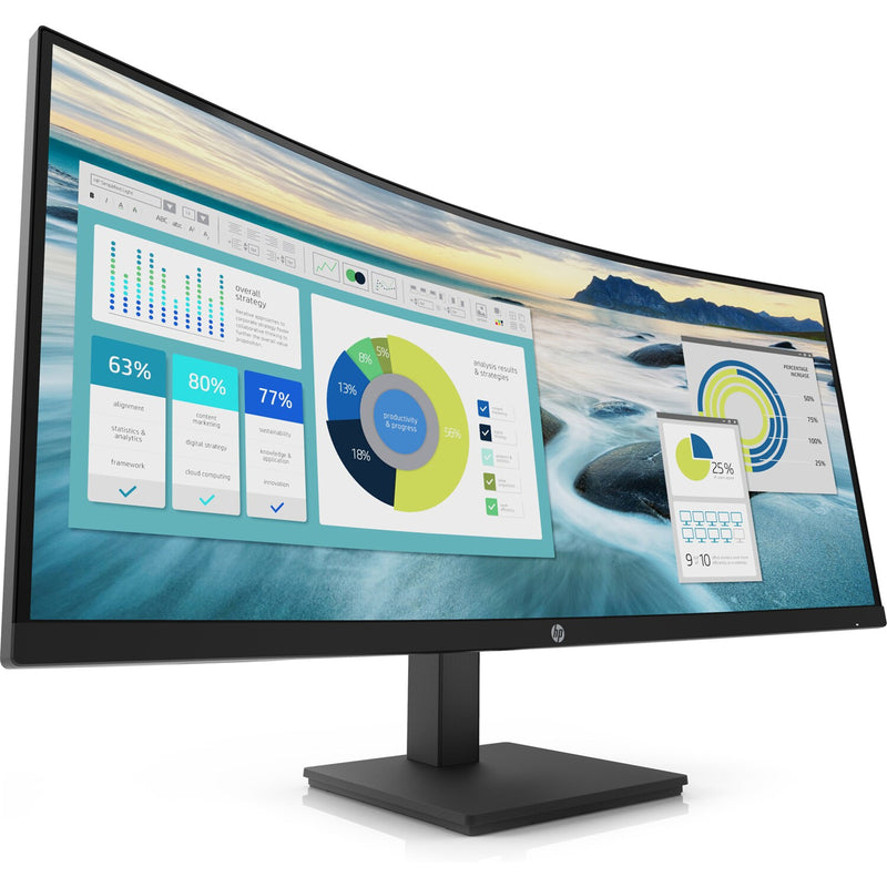 HP P34HC G4 34" Ultrawide QHD Business Monitor