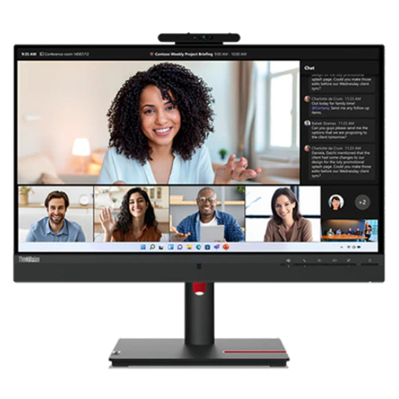 Lenovo ThinkVision T24mv-30 24" FHD VOIP USB-C Business Monitor