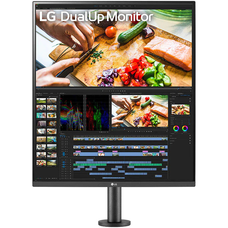 LG Ergo 28MQ780-B 28" SDQHD DualUp Monitor with Ergo Stand