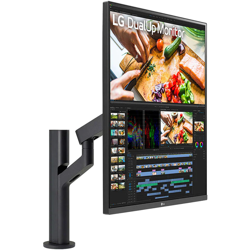 LG Ergo 28MQ780-B 28" SDQHD DualUp Monitor with Ergo Stand