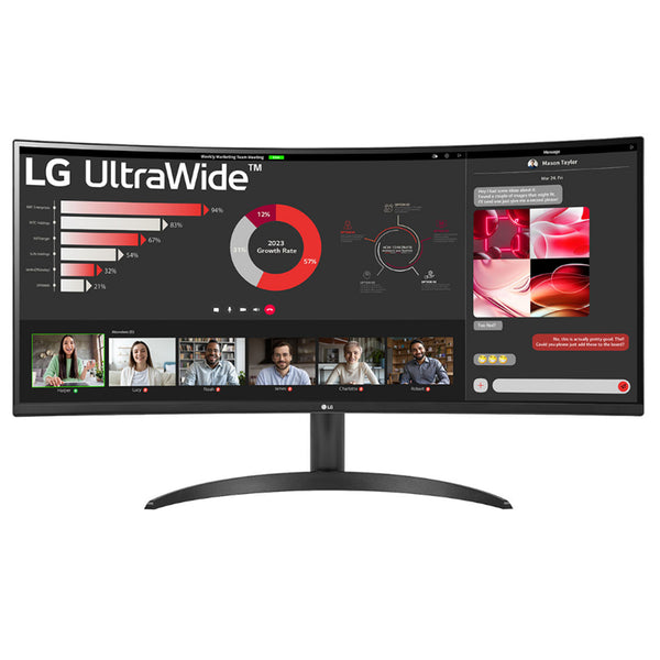 LG 34WR50QC-B 34" UltraWide QHD Curved Monitor