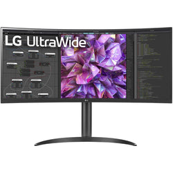 LG 34WQ75C-B 34" UltraWide QHD Curved Monitor