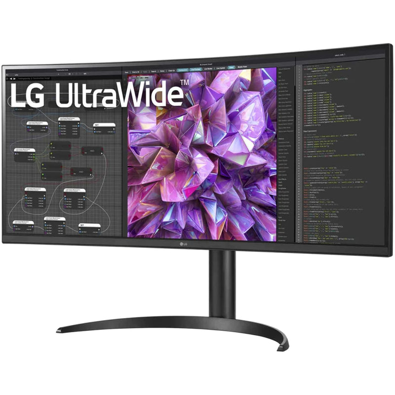 LG 34WQ75C-B 34" UltraWide QHD Curved Monitor