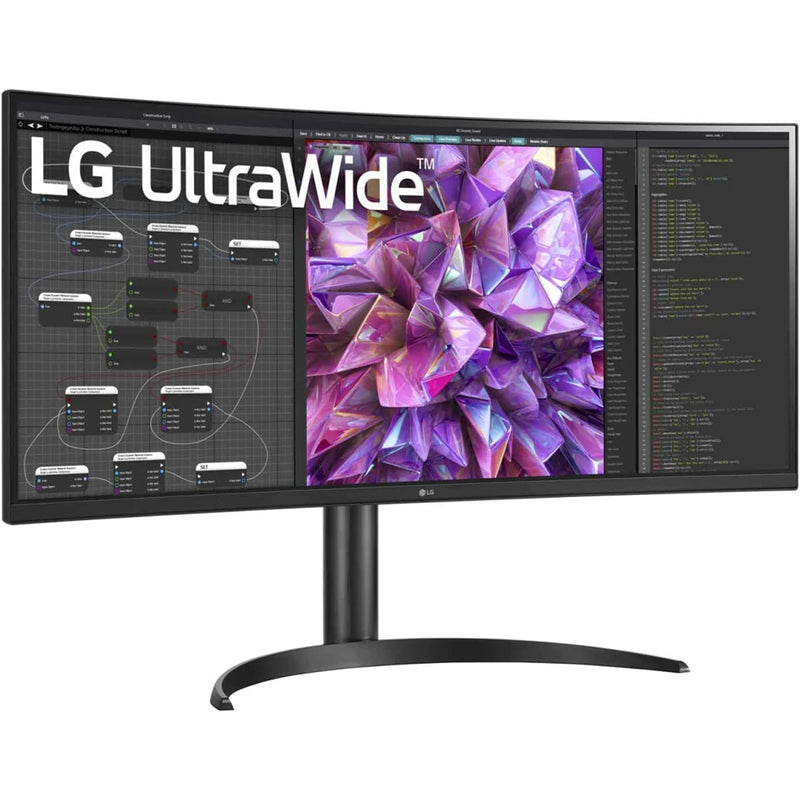 LG 34WQ75C-B 34" UltraWide QHD Curved Monitor