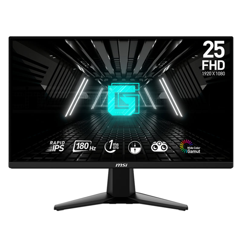 MSI G255F 25" FHD 180Hz Rapid IPS Gaming Monitor