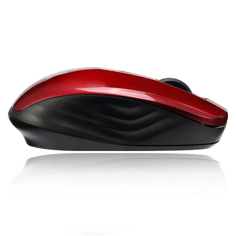 Adesso Wireless Mini Mouse Red