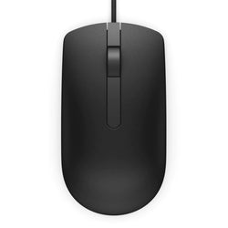 Dell MS116 Wired Mouse - Black