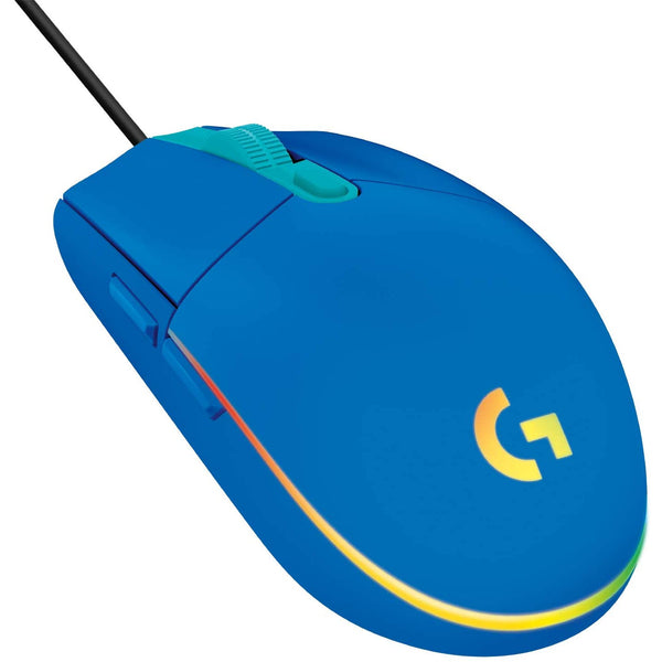 Logitech G203 LIGHTSYNC RGB Wired Gaming Mouse - Blue