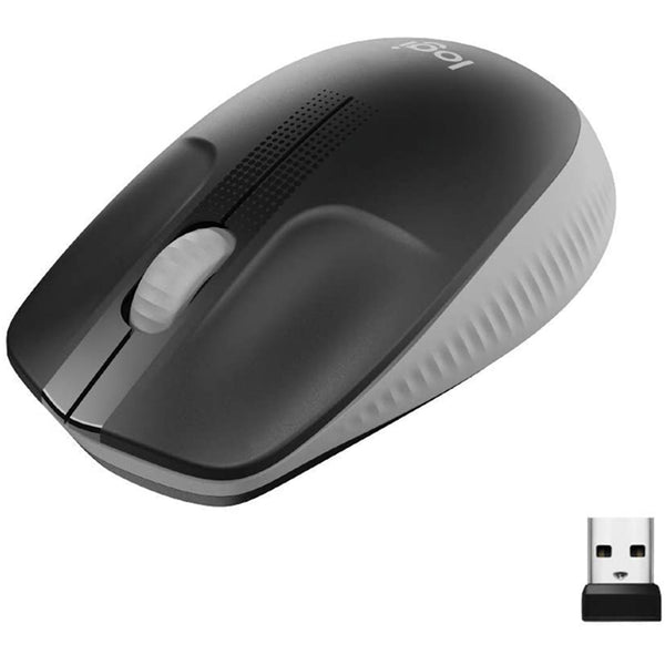 Logitech M190 Full Size Wireless Mouse - Charcoal