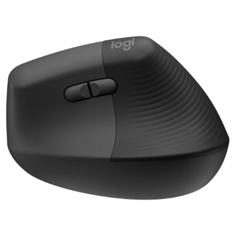 Logitech Lift Vertical Ergonomic Wireless Mouse - Graphite