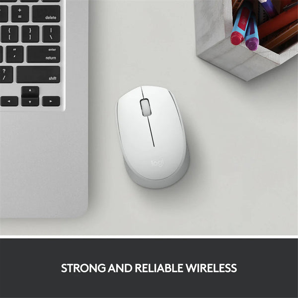 Logitech M171 Wireless Mouse - Off White