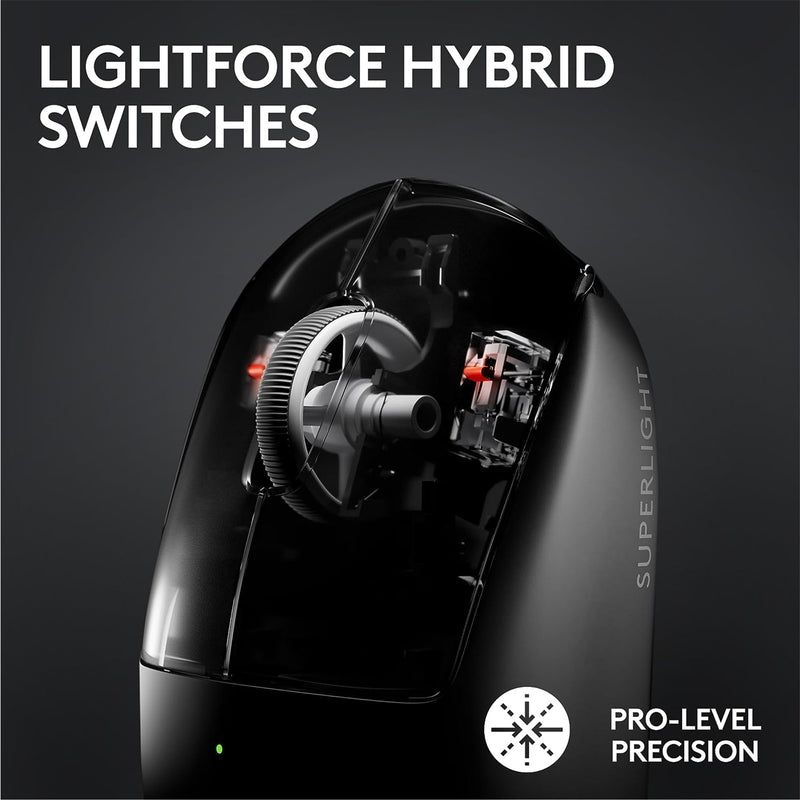 Logitech Pro X Superlight 2 LIGHTSPEED Wireless Gaming Mouse - White