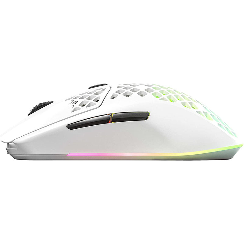 Steelseries Aerox 3 RGB Wireless Gaming Mouse - Snow