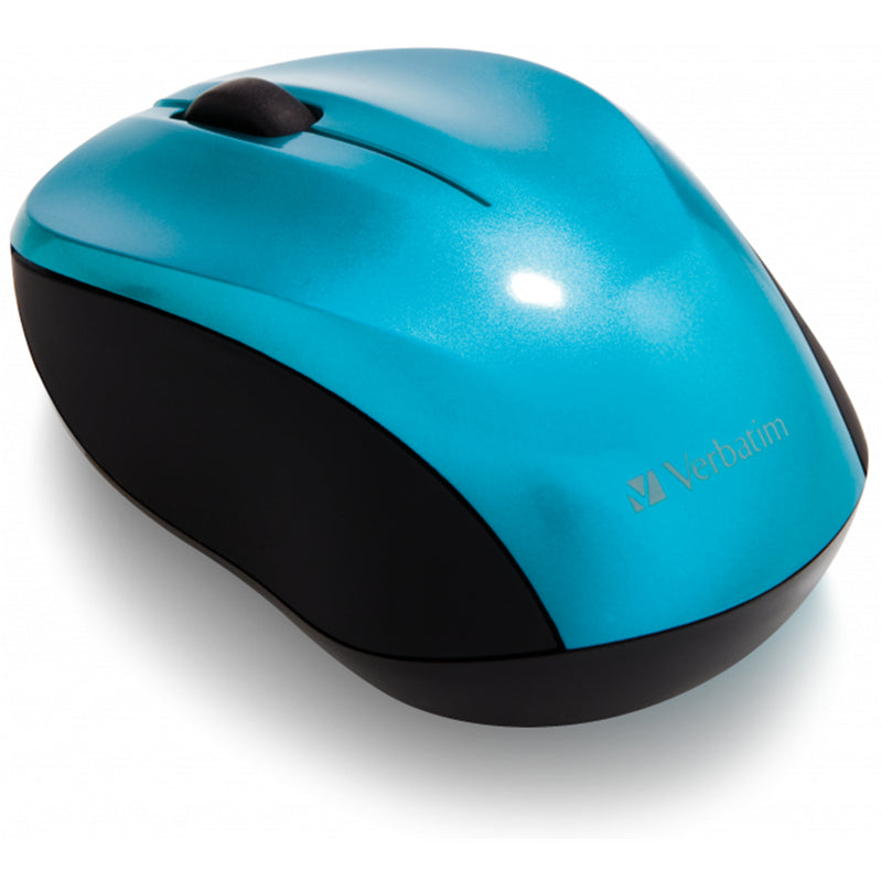 Verbatim GO NANO 49044 Wireless Mouse - Caribbean Blue