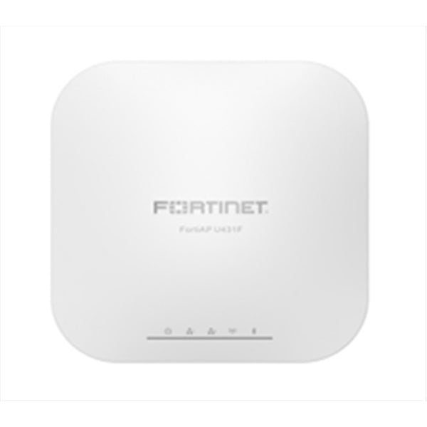 Fortinet FortiAP U431F 802.11ax 3.50 Gbit/s Wireless Access Point - 5 GHz - 2.40 GHz - MIMO Technology - 2 x Network (RJ-45) - Ceiling Mountable - Rail-Mountable - Wall Mountable