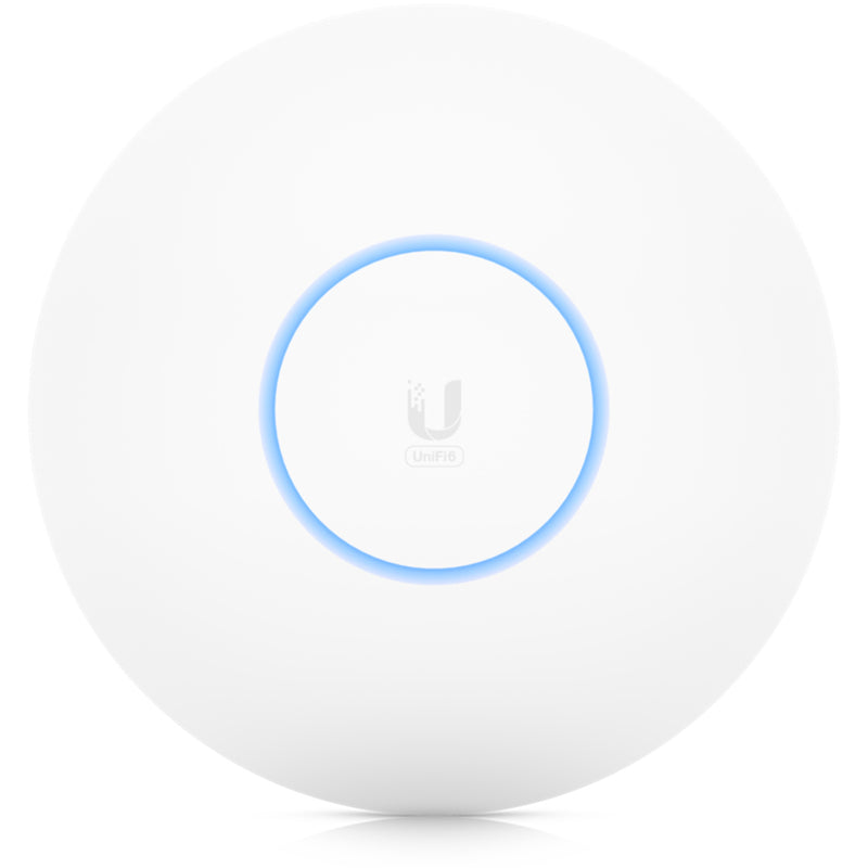 Ubiquiti UniFi U6-Pro Dual-Band AX5300 Semi-Outdoor Wi-Fi 6 Access Point, 1 x Gigabit LAN, 48V Passive PoE / 802.3at - 13W (PoE Adapter NOT Included)