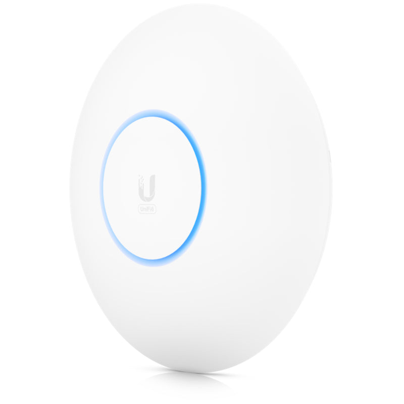 Ubiquiti UniFi U6-Pro Dual-Band AX5300 Semi-Outdoor Wi-Fi 6 Access Point, 1 x Gigabit LAN, 48V Passive PoE / 802.3at - 13W (PoE Adapter NOT Included)