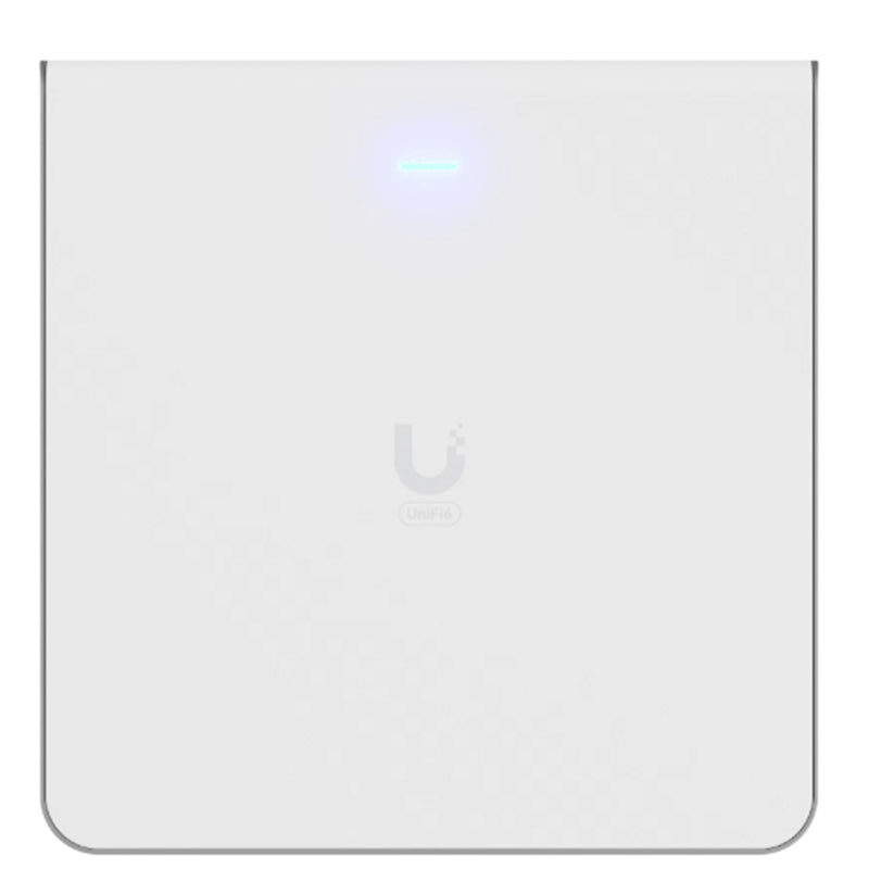 Ubiquiti UniFi U6-Enterprise-IW Tri-Band AX11000 Wi-Fi 6E Access Point, 4 GbE Ports with 1 PoE Output, 2.5GbE Uplink