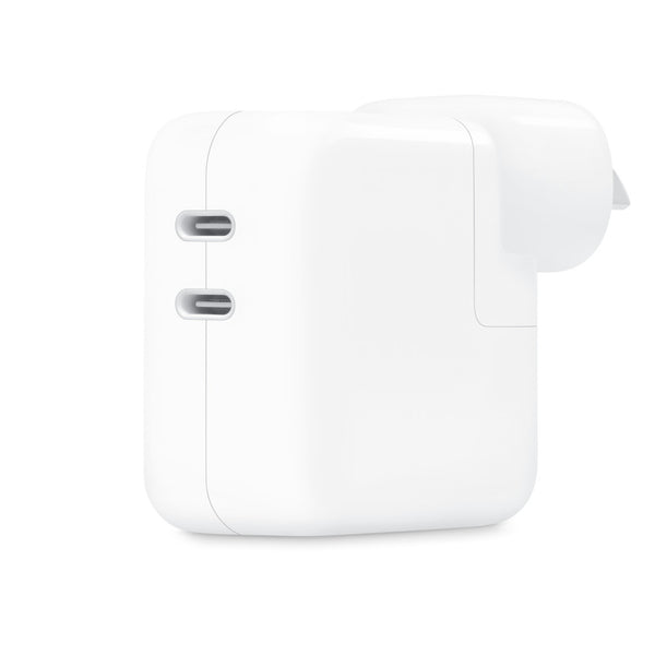 Apple 35W Dual USB-C Port Power Adapter for Macbook Air / iPad Pro / iPhone