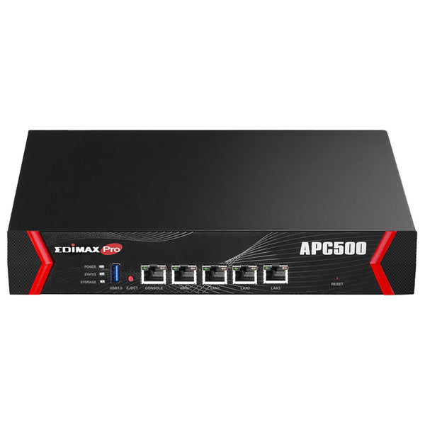 Edimax APC500 Wireless AP Controller. Scalable architecture. Centralized management. Guest access andcaptive portal. Supports Edimax PRO CAP and WAP model AP s.