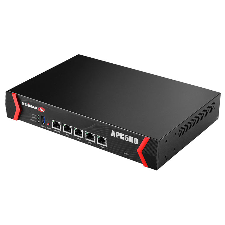 Edimax APC500 Wireless AP Controller. Scalable architecture. Centralized management. Guest access andcaptive portal. Supports Edimax PRO CAP and WAP model AP s.