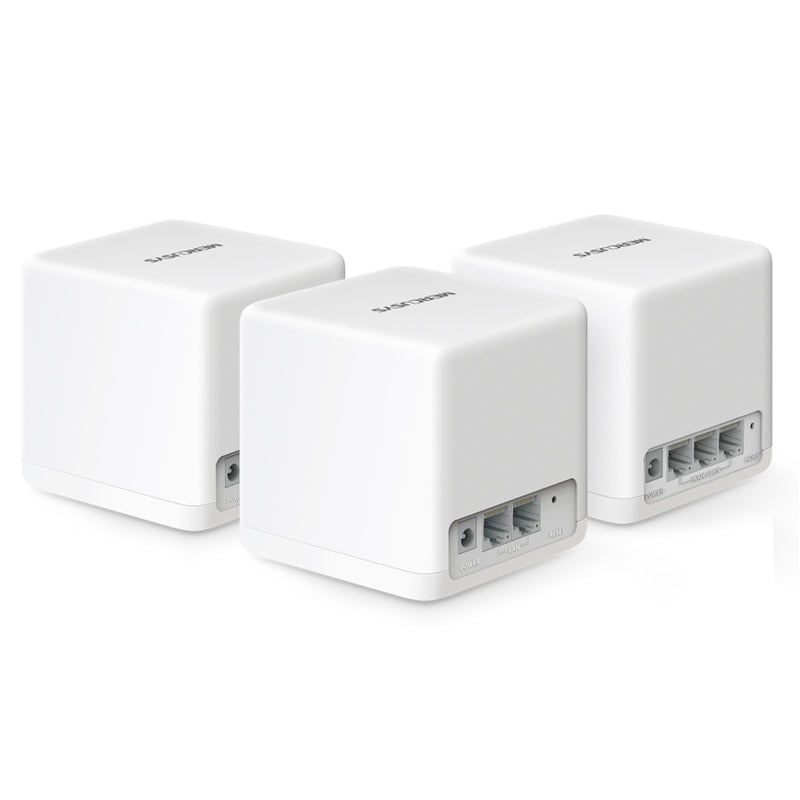 Mercusys Halo H60X (AX1500) Dual-Band WiFi 6 Whole Home Mesh WiFi System - 3 Pack