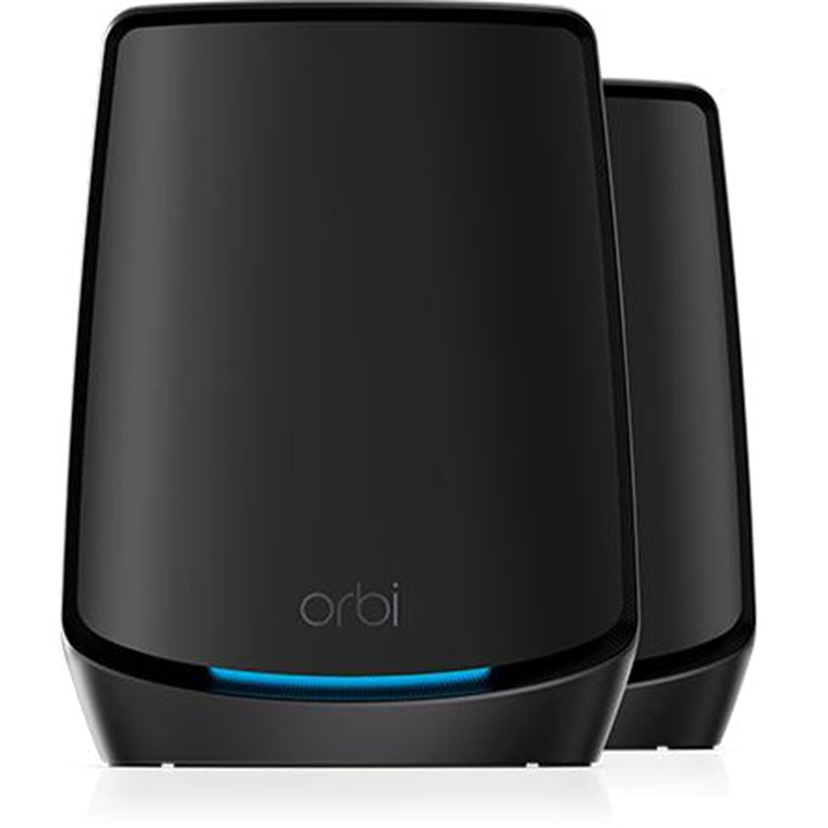 Netgear Orbi RBK862SB (AX6000) Tri-Band WiFi 6 Mesh System - Black - 2 Pack