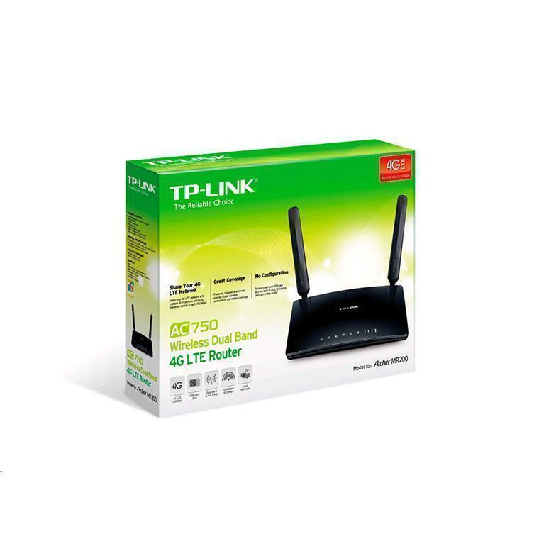 TP-Link Archer MR200 (AC750) WiFi 5 4G LTE Router