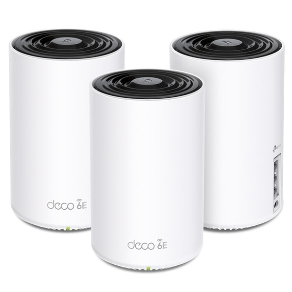 TP-Link Deco XE75 (AXE5400) Tri-Band WiFi 6E Whole-Home Mesh System - 3 Pack