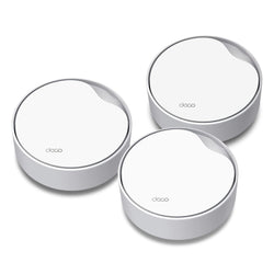 TP-Link Deco X50-PoE (AX3000) Dual-Band WiFi 6 Whole Home Mesh System - 3 Pack