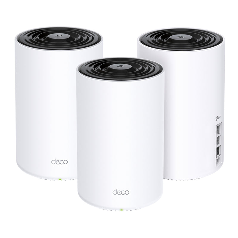 TP-Link Deco X80 (AX6000) Dual-Band WiFi 6 Whole-Home Mesh System - 3 Pack