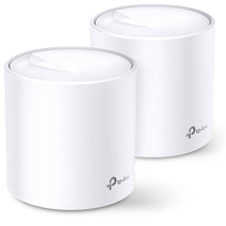 TP-Link Deco X60 V3.2 (AX5400) Dual-Band WiFi 6 Whole-Home Mesh System - 2 Pack