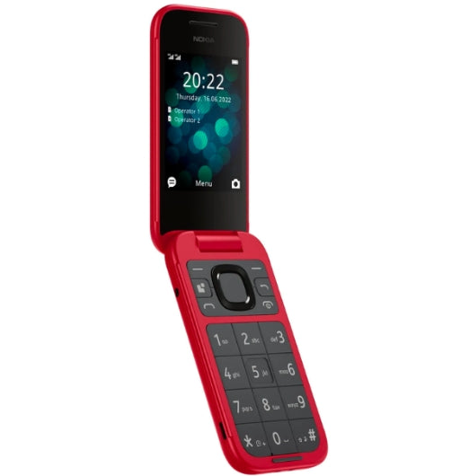 Nokia 2660 Flip Feature Phone (Red)