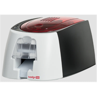 EVOLIS Badgy100 USB Card Printer Starter Kit