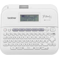 Brother PTD410 P-touch Home/Office Advanced Label Maker - 15 Fonts - Tape - for Home, Office