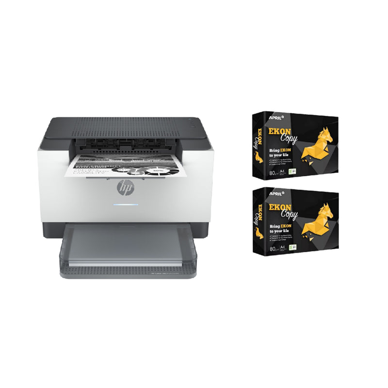 HP Home Startup Printer Pack Includes one M209dwe Mono Laser Printer & 1000 Sheets A4 Paper