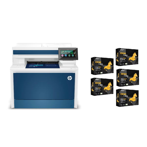 HP Business Printer Startup Pack Includes one 4301DW MFP Color Laser A4 Printer & 2500 Sheets A4 Paper