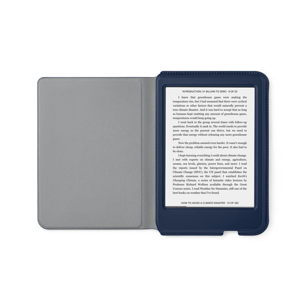 Kobo Clara 2E Basic SleepCover Case - Deep Ocean