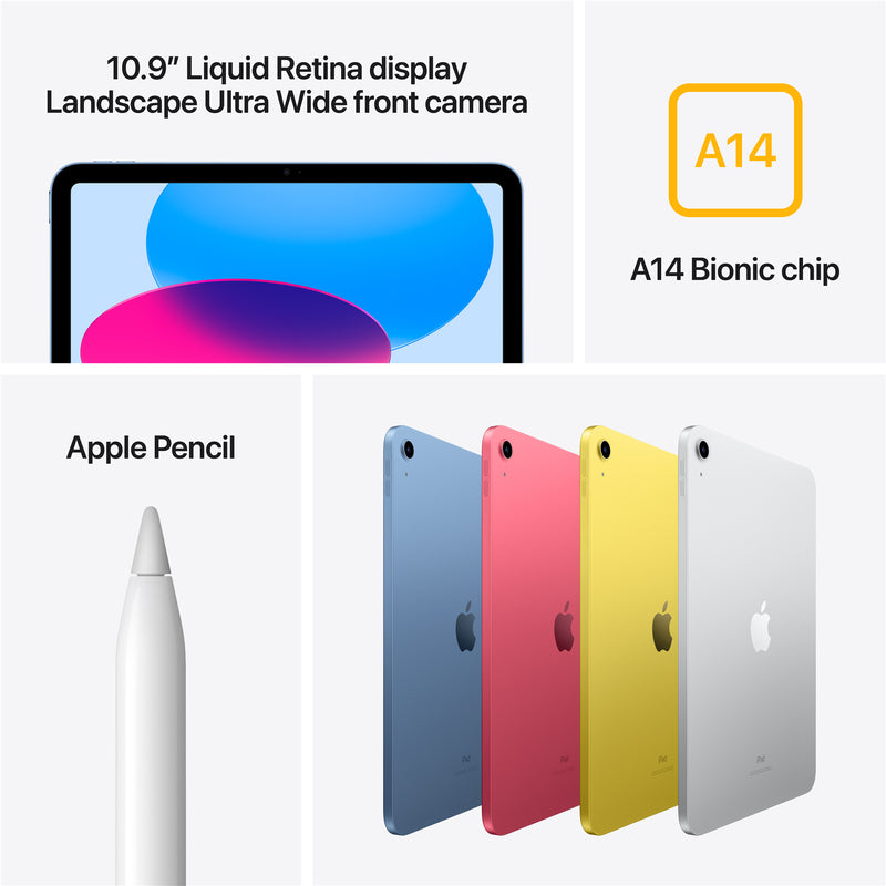 Apple iPad (10th Gen) 10.9" - Pink