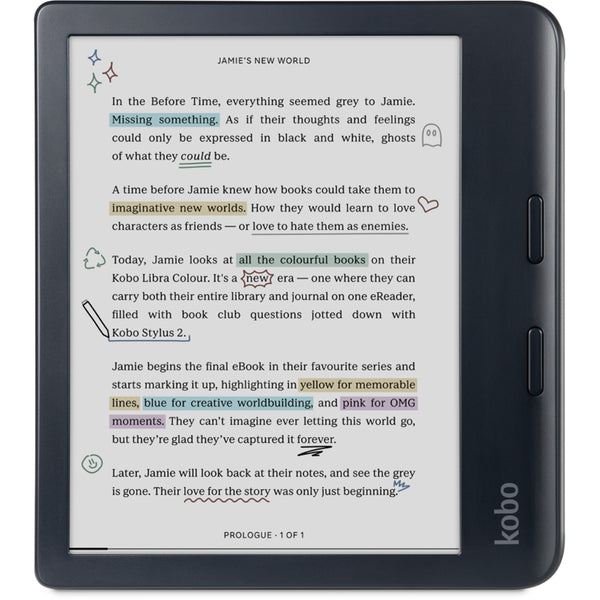 Kobo Libra Color eReader - Black