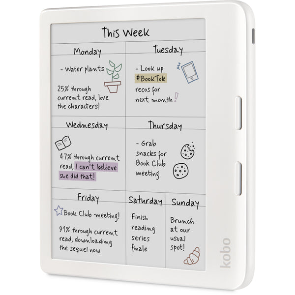 Kobo Libra Color eReader - White