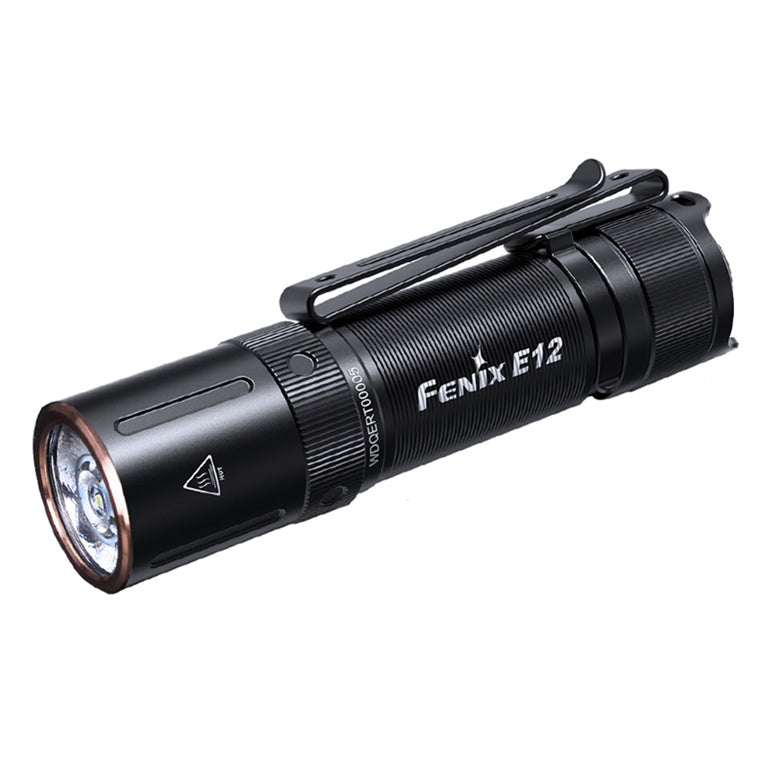 Fenix Everyday Carry Torch E12 V2.0 Mini Keychain Flashlight Max 160 Lumens, Head: 0.75" (19mm), Powered by 1 x AA Alkaline Battery. One-Hand Operate by Tail Switch