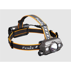 Fenix Search & Rescue HP30R V2.0, Black Expedition Headlamp Max 3,000 Lumens, Powered by 2 x 21700 5,000mAh Li-ion Batteries (Included), Build-In USB-C Charging Port, Dual interface for charging and discharging capability. 5 Years Free Repa