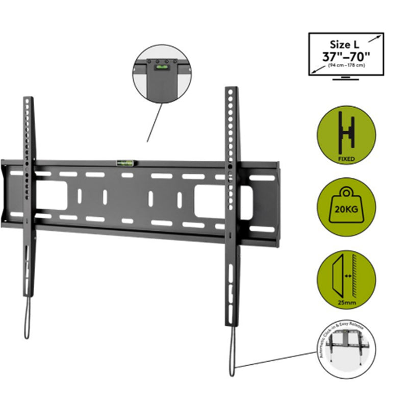 Goobay - TV WH FIX Pro L (37-70") bl