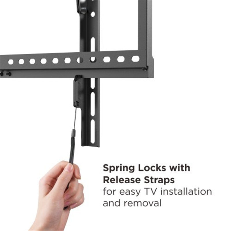 KONIC 37"-80" Fixed TV Wall Mount - Weight Capacity 75kg