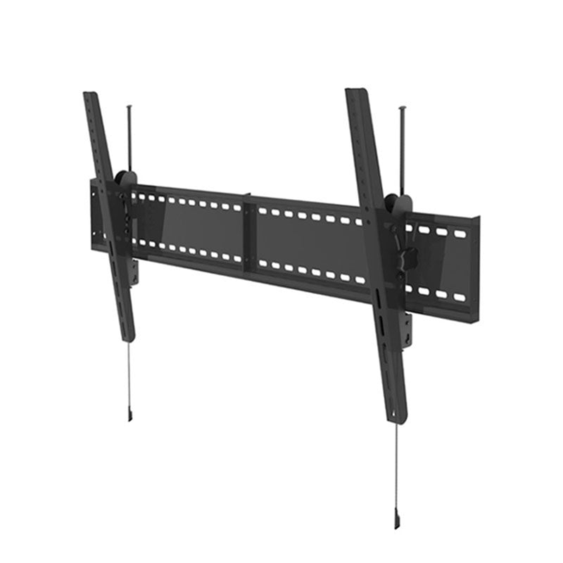 Koford TVM600A 65"-110" Heavy Duty Tilt TV Wall Mount - Black - Max Load 125kg - Anti-theft locking Bar - Portrait & Landscape Installation - Max VESA 800x600 Landscape - Max VESA 400x600 Portrait