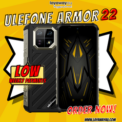 Ulefone Armor 22 (16+256GB) Rugged Smartphone, 64MP Night Vision Camera + 64MP Wide-Angle Camera, Android 13 Unlocked Cell Phones, 6.58 FHD+, 120Hz, 6600mAh, IR Blaster, NFC 4G Mobile Phone- Black