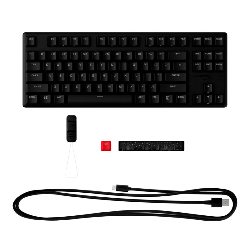 HyperX ALLOY ORGINS TM CORE PBT MECHANICAL GAMING KEYBOARD (RED)